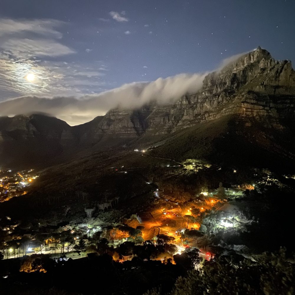 Table Mountain Full Moon